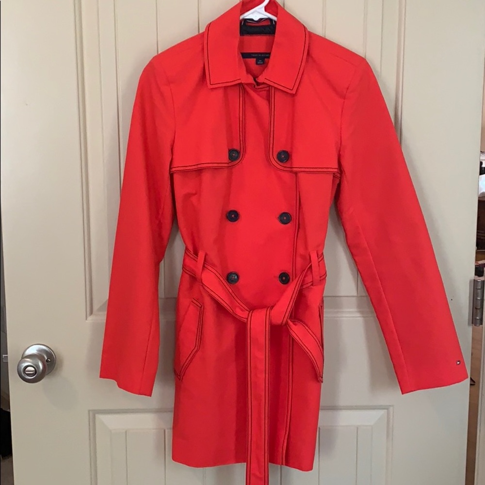 Tommy Hilfiger Coral Trench Coat - Picture 2 of 4